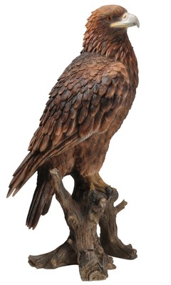 Steinadler - lebensechte Gartendeko - drinnen oder draußen - echt atemberaubend