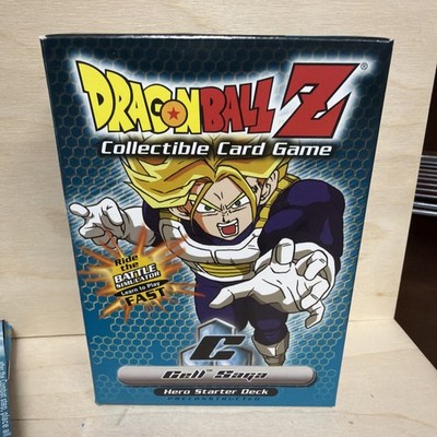 DBZ Dragon Ball Z Vintage CCG Cell Saga Hero Starter Deck Card Game 2001