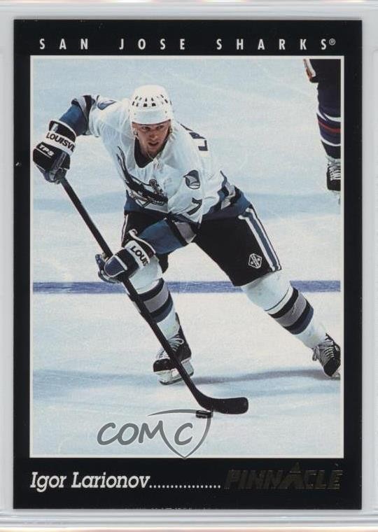 1993-94 Pinnacle French Igor Larionov #367 HOF 0a1