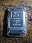 National Refiners & Assayers 1oz 999 Silver Art Bar SN.266043 Sealed From Mint