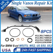 Single Vanos O-Ring Seal Repair Kit Anti Rattle For BMW Series 3 5 7 Z3 Z4 X3 X5