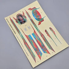 Revell Monogram 1/25 59 Chevy Impala Lowrider Parts Decal Sheet