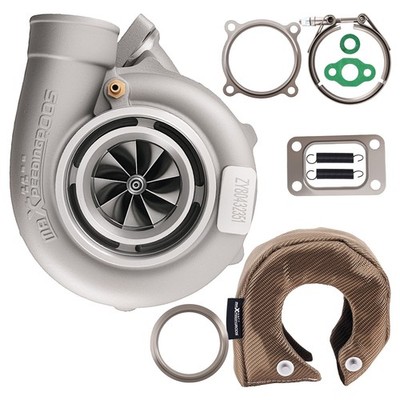 Upgrade Billet T3 GT3582 GT35 A/R .70  A/R .63 Turbo 600BHP+Titanium Heat Shield