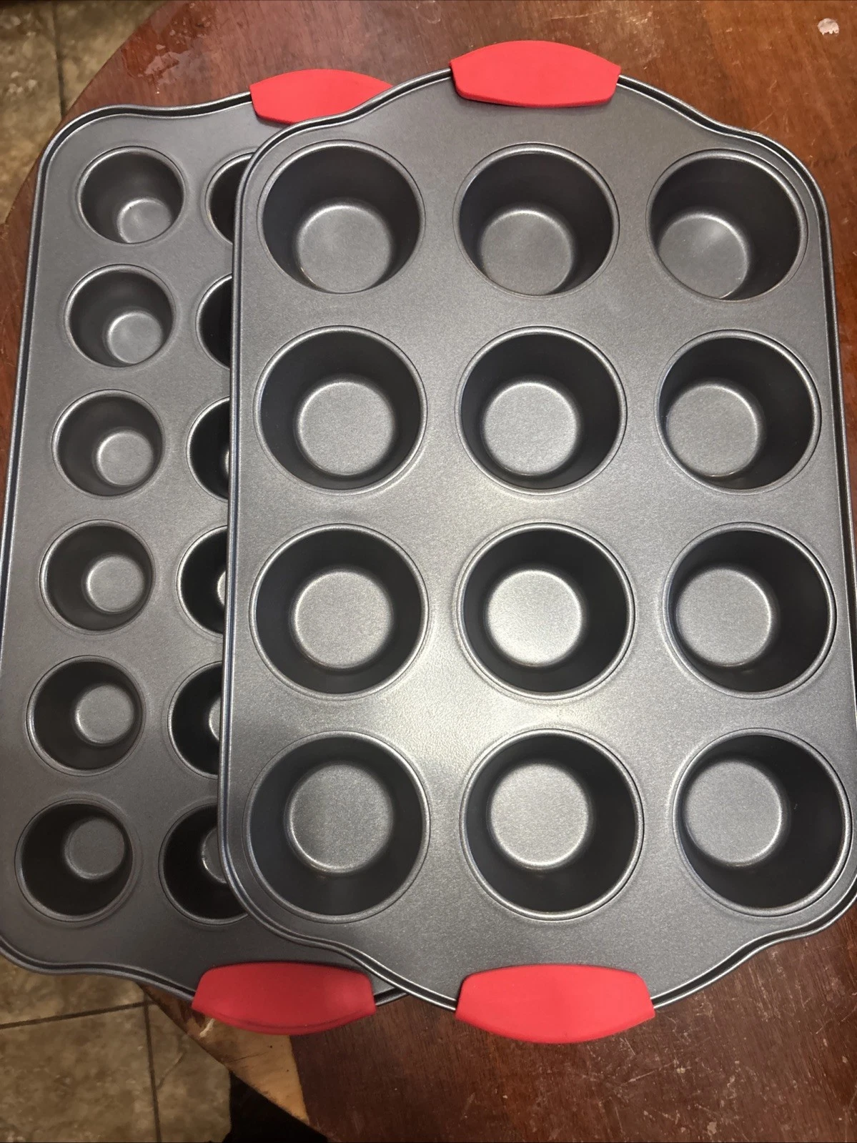 Muffin Pan, Nonstick Cupcake Pan Set, 2 Pack Heavy Duty Muffin Tins for Bakin...
Opens in a new wind