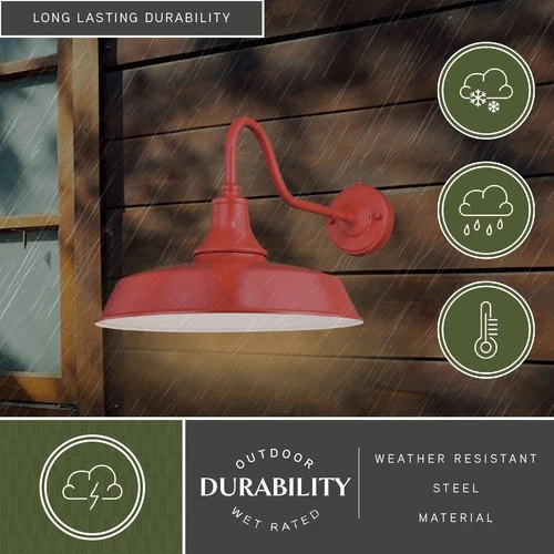 Vaxcel Lighting T0369 Dorado 1 Light 12-1/4" Tall Outdoor Wall - Hunter Green - Picture 4 of 12