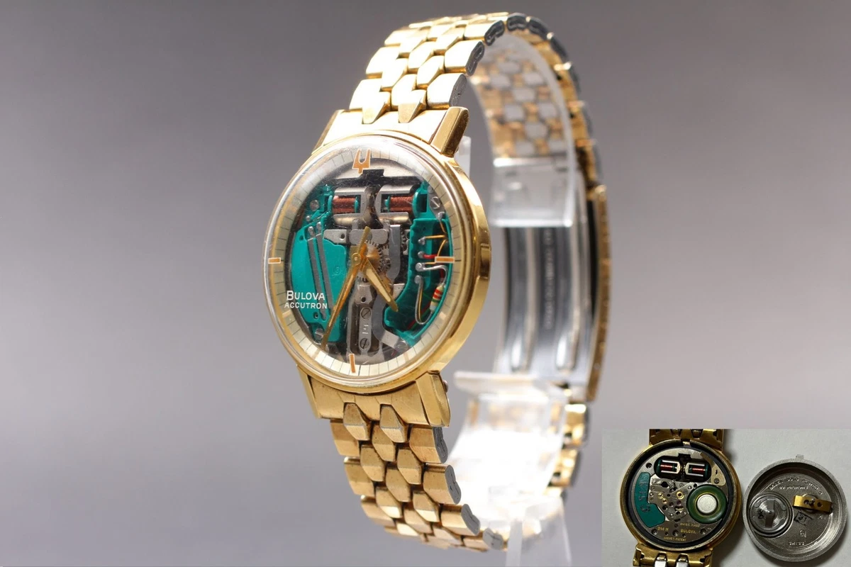 Bulova Accutron Spaceview Gold Case Wristwatches for sale | eBay