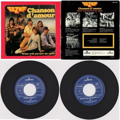 BZN Chanson d'amour / When will you love me again ( aus 7'' Sammlung )