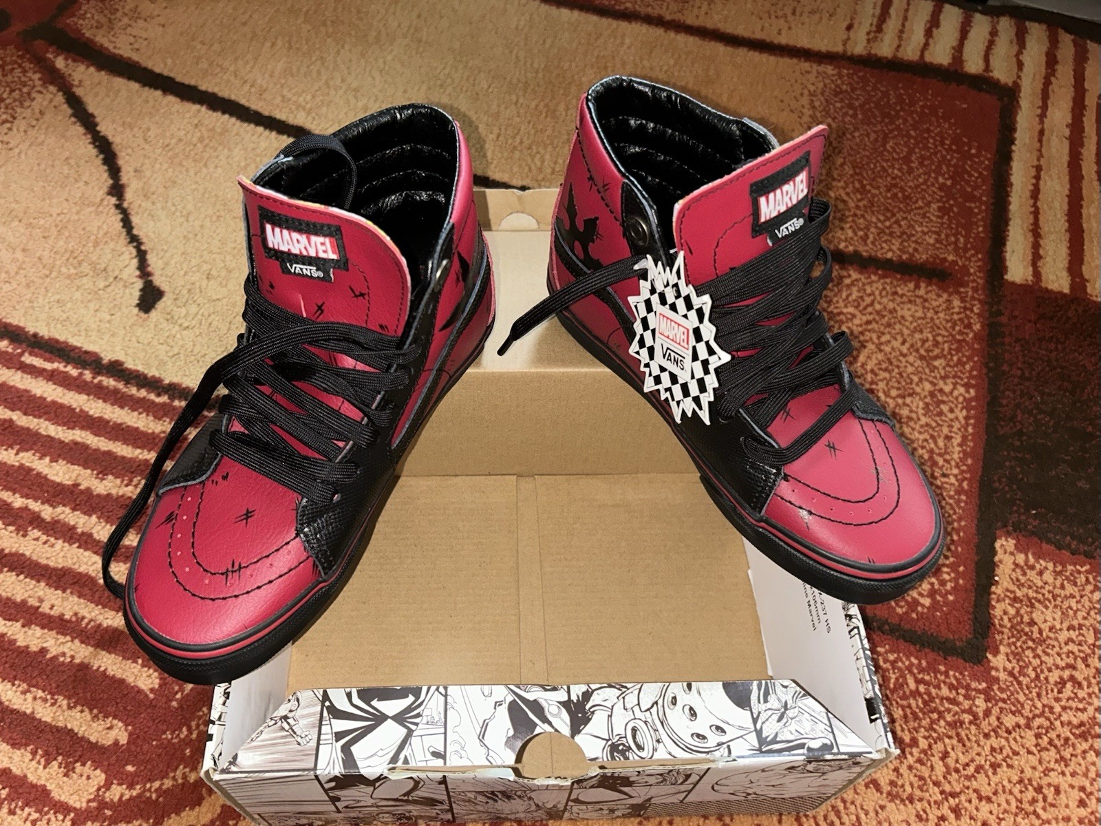 DEADPOOL Chaussures SHOES Vans MARVEL édition Limitée
