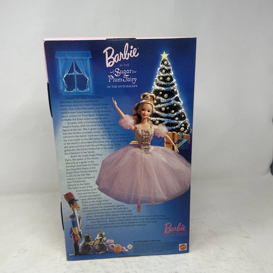 Barbie As The Sugar Plum Fairy In The Nutcracker Edição de Colecionador (Novo Na Caixa) #17056 - Imagem 4 de 4