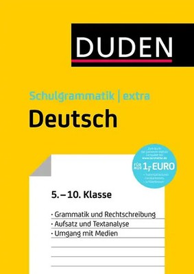 Duden Schulgrammatik extra   Deutsch