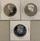2005 -2006-2007 S Silver PROOF Gem Cameo Kennedy Half Dollar From US Proof Sets!