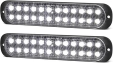 24LEDs Trailer Backup Reverse Light Surface Mount 7.5 inch Bar-White