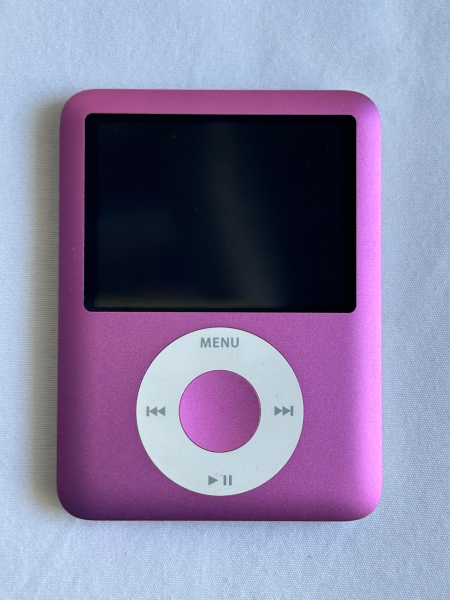 Apple iPod nano 3rd Generation Pink (8 GB) for sale online | eBay