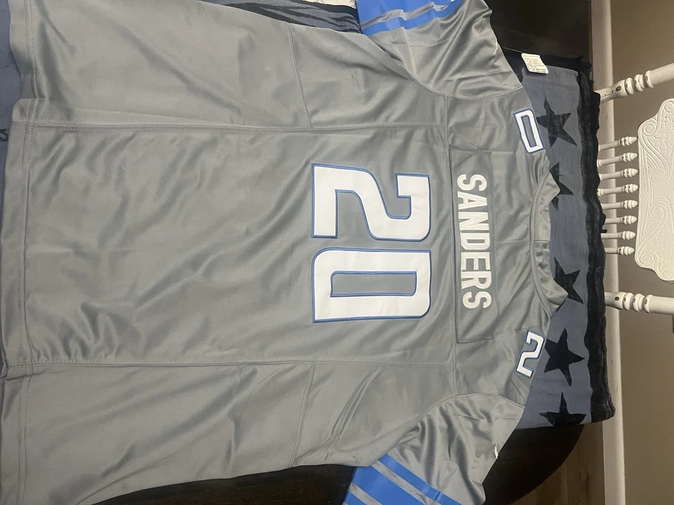 Nike Барри Сандерс Detroit Lions Vapor джерси новый размер XXL #20  - Изображение 3 из 4