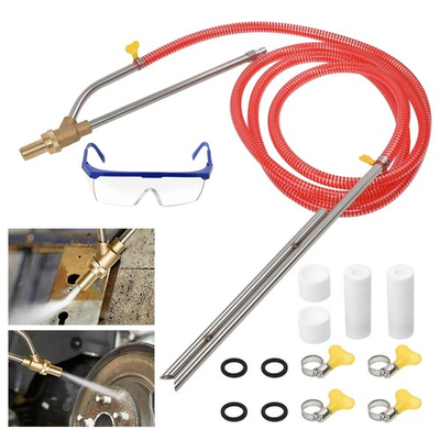 #ad #ad Sandblasting Kit for Pressure Washer Sand Blaster Attachment 5000 PSI Power $31.98