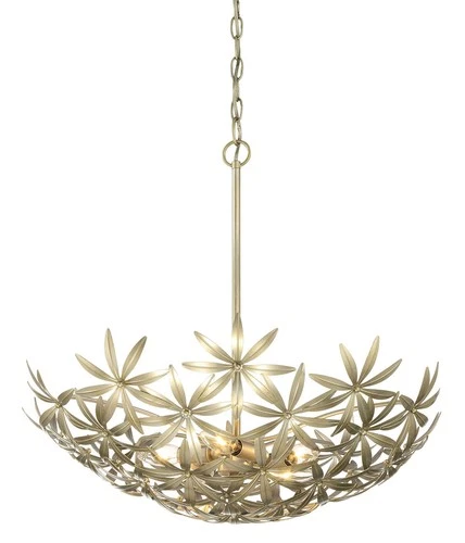 Minka Lavery 2146 Flower Child 4 Light 21"W Bowl Pendant - Ambry Gold - Picture 1 of 12