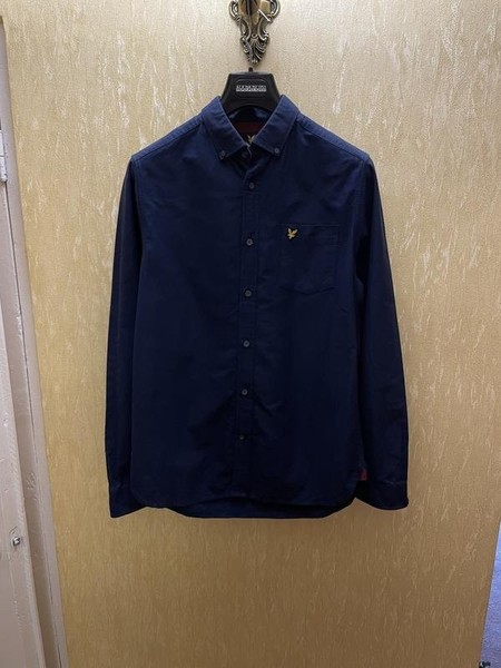 Men H&M Shirt Navy 36 / S / 44