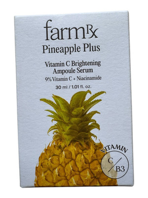 Farm Rx Pineapple Plus Vitamin C Ampoule Serum Korean Skin Care 1oz - Ex: 12/26