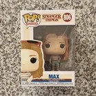 Funko Pop! Vinyl Stranger Things Max #806 Television Vinyl Figure 2022