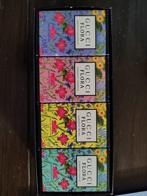 Gucci Flora Eau de Parfum Set Travel Exclusive 4 x 0.16 fl oz Magnolia