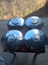 Volkswagen Vw Beetle Hubcaps Oem Vintage Used Fair Condition Set Of 4 Volkswagen Vw Beetle Hubcaps Oem Vintage Used Fair Condition Set Of 4