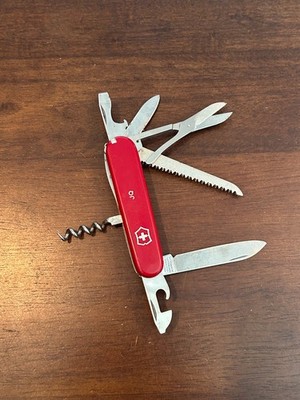 Knife Cleaning Swiss Army Knife Oil Vintage Victorinox Huntsman