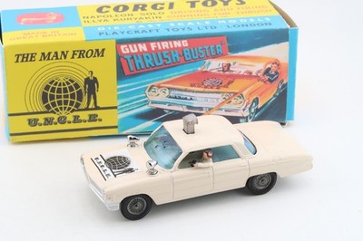 CORGI TOYS  * OLDSMOBILE SUPER 88 * THE MAN FROM U.N.C.L.E * CREAM * 1:43