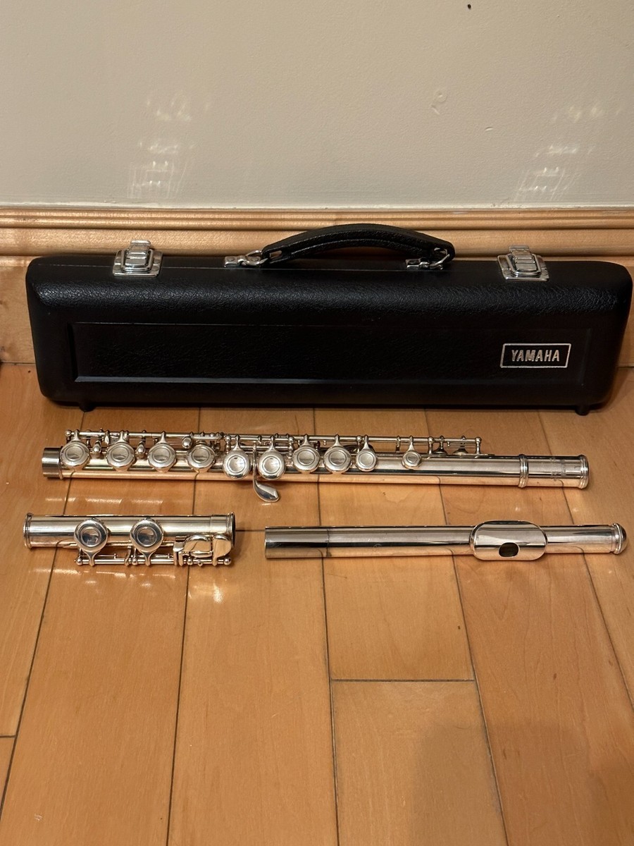 YAMAHA フルート 225SII ケース付き Yamaha 225Sii Silver Plated Flute With Hard Case Made in Japan | eBay
