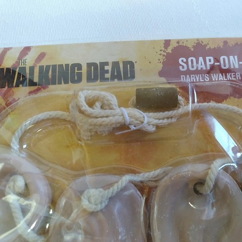 The Walking Dead Daryl's Walker Ear Necklace Soap on Rope Zombie NEW Loot Crate - Picture 4 of 8