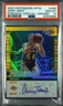 JERRY WEST 2020-21 CONTENDERS OPTIC PERENNIAL ORANGE PRIZM AUTO 8/25 PSA 10