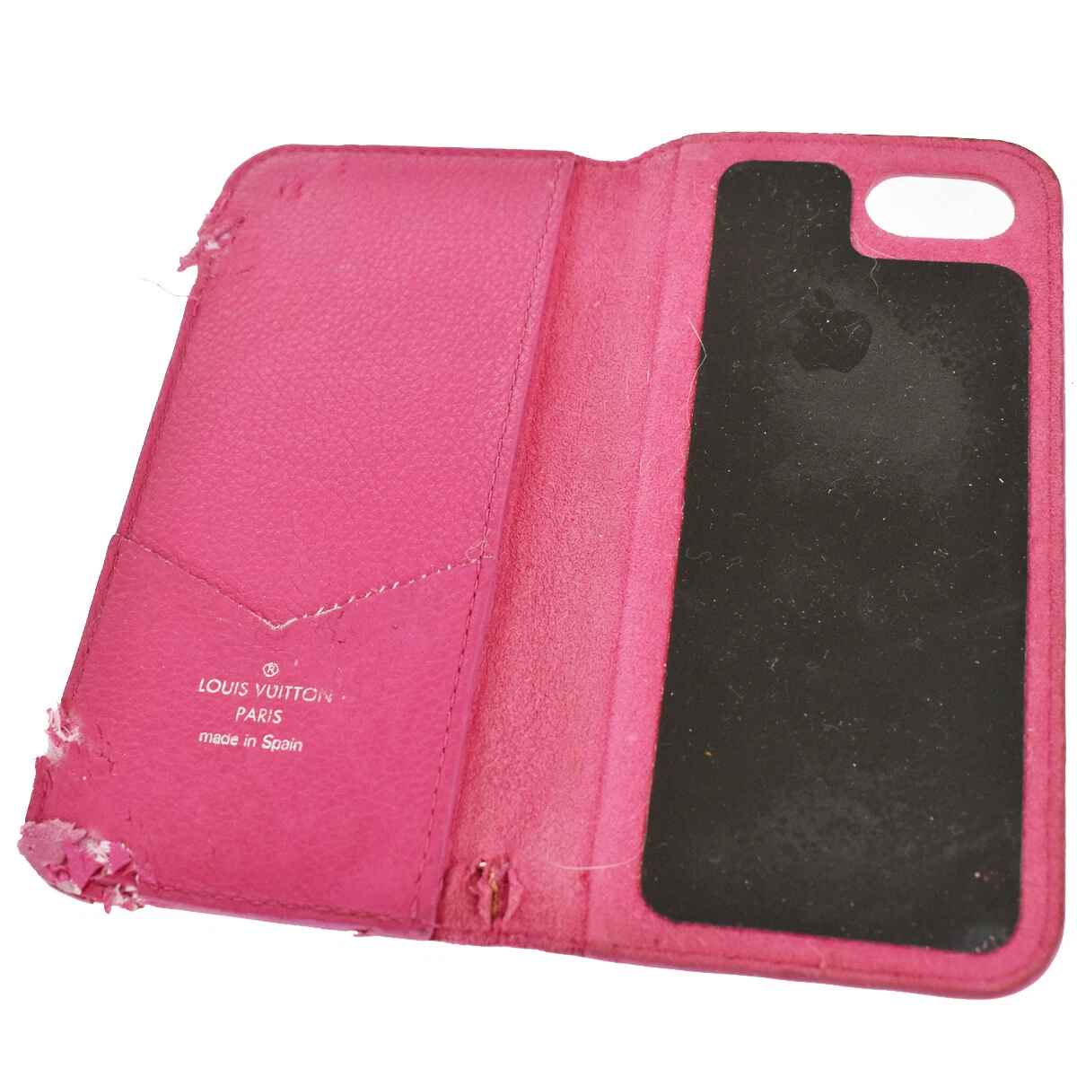 Louis Vuitton Monogram Canvas IPhone 7 and 8 Folio Case Louis Vuitton TLC #62 Louis Vuitton Monogram Canvas IPhone 7 and 8 Folio Case Louis Vuitton TLC