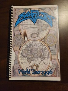 Eagles 1996 CREW Itinerary -Hell Freezes Over Tour-NOT SOLD TO THE PUBLIC