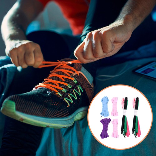 12 Paia Lacci di Ricambio Lacci per Scarpe Sportive Stivali Sneaker - Foto 9 di 9