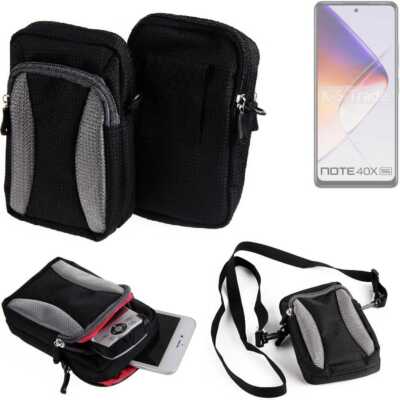 Umhängetasche / Holster für Infinix Note 40X 5G Gürteltasche Case Schutz-Hül