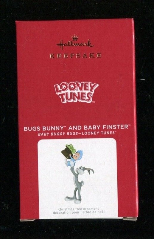 2021 Hallmark Ornaments - BUGS BUNNY & BABY FINSTER - Looney Tunes - New in Box