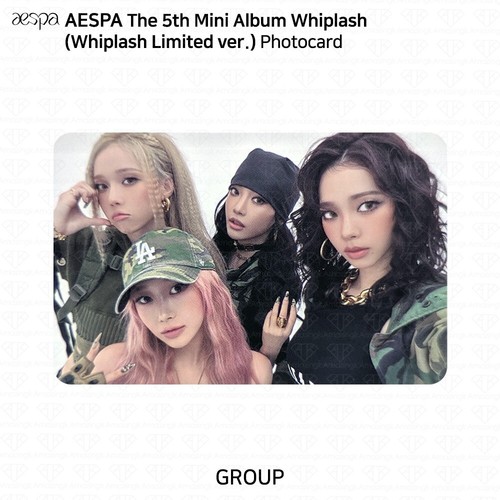 Aespa 5th Mini Album Whiplash Official Photocard Beat Speed Smini Limited ver - Picture 69 of 70