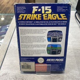 F-15 Strike Eagle Complet Nintendo NES FRA