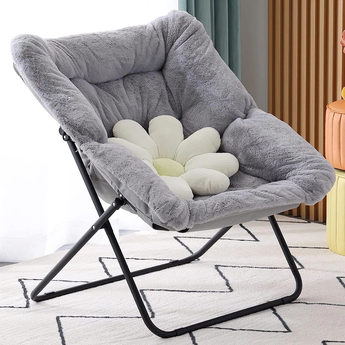 Furry best sale lounge chair