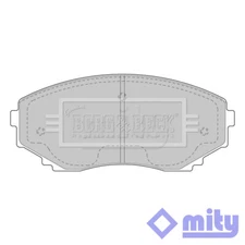 Fits Mazda MPV 1996-2006 2.0 D 2.3 2.5 TD 3.0 Brake Pads Set Front Mity