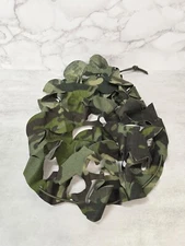 Tactical Fast Helmet Green 3D Strip Mesh Cover Camouflage Cutting Cloth Skin NEW