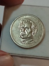 2010 P. MINT FRANKLIN PIERCE GOLD TONE PRESIDENTIAL DOLLAR