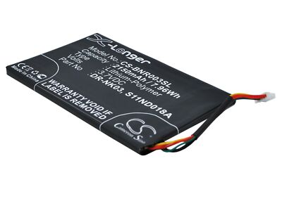 Battery For Barnes & Noble BNRV300, BNTV350, Nook Simple Touch, Simple Touch 6''