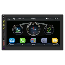 7in 2 DIN Car Stereo Radio MP5 Player Touch Screen W/Apple Carplay Android Auto