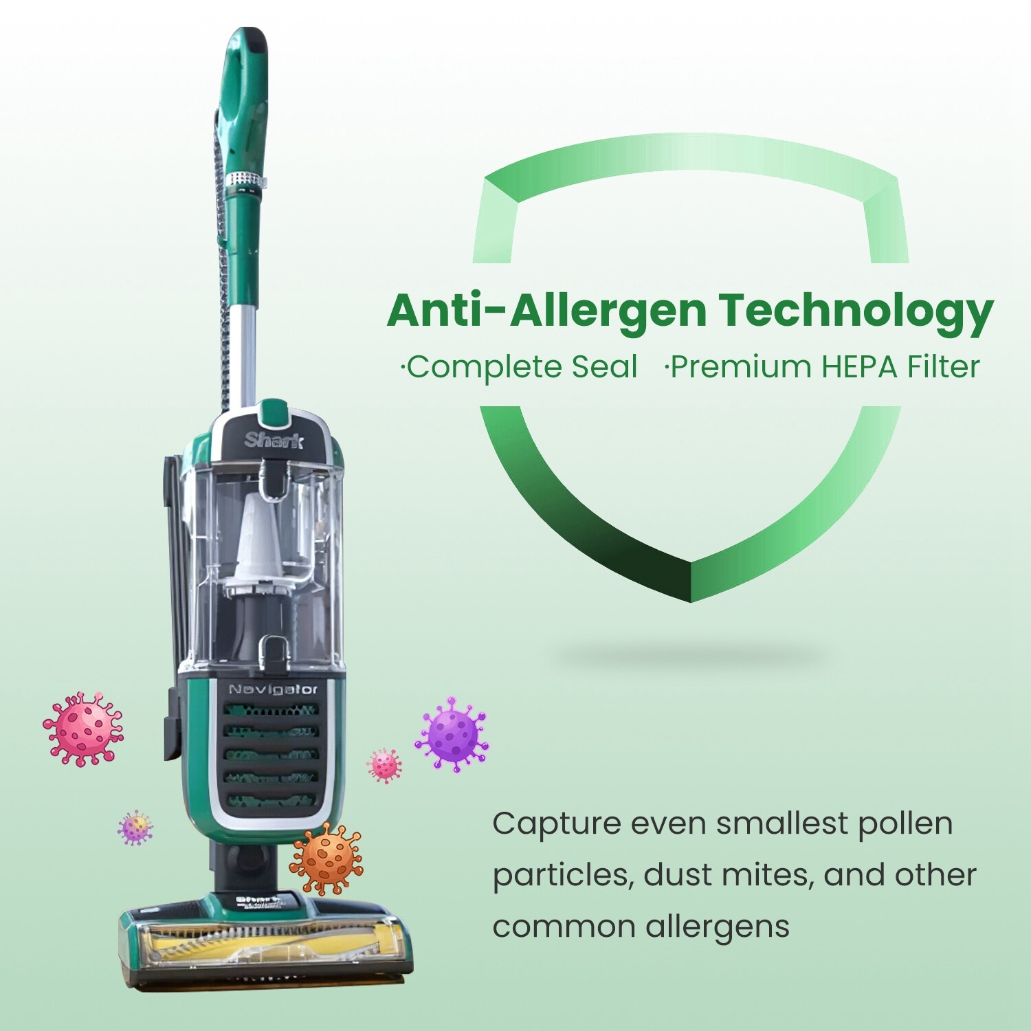 Shark ZU51 Navigator Swivel Pro Pet Upright Vacuum with SelfCleaning Brushroll eBay