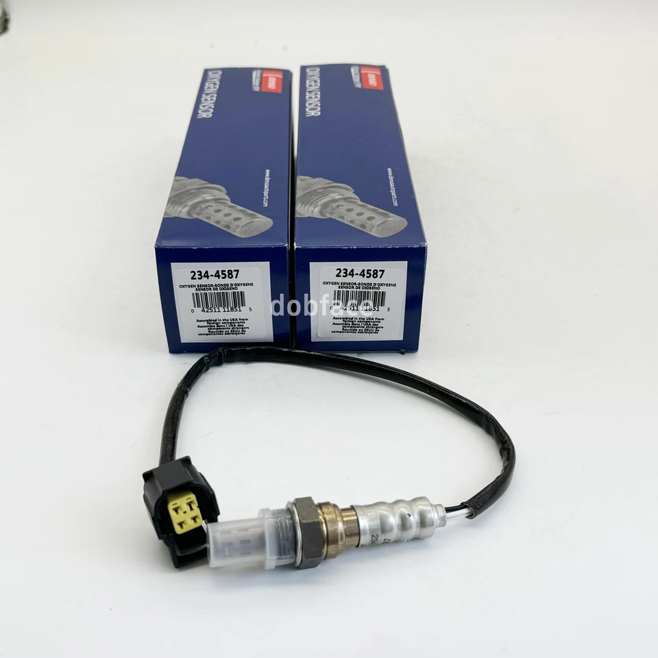 2pcs Denso Up / Downstream Oxygen O2 Sensor 234-4587 For Dodge Ram Jeep Chrysler Foto 2 de 4