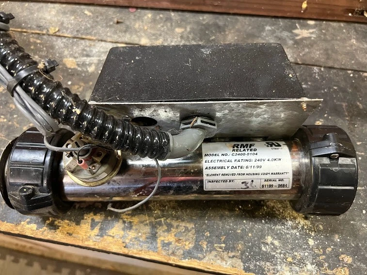 RMF spa heater assembly model no: c2400-1004 | eBay