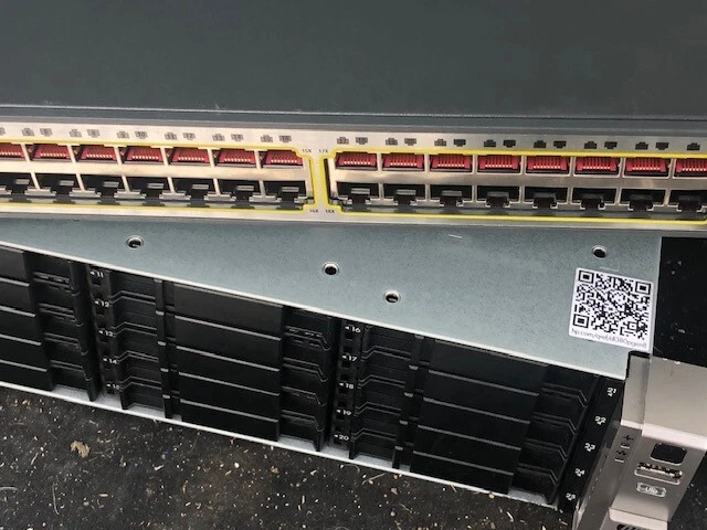 Cisco WS-C3750-48PS-S 48 Port PoE Switch Rackmount - Image 4 of 4