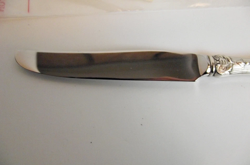 Cuchillos de frutas de plata esterlina DEADSTOCK Reed & Barton Francis I 8 piezas 7" Foto 3 de 4