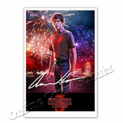 Charlie Heaton aus Stranger Things  -  Autogrammfoto  / Autograph Photo ++
