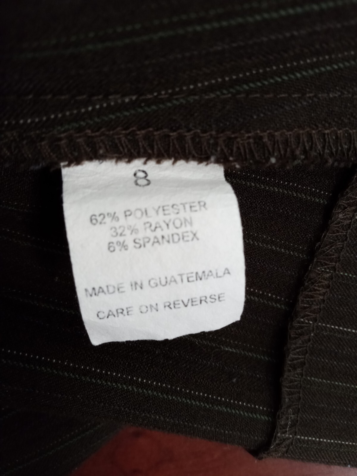 Briggs New York Long Sleeve Brown Full Zip Jacket Women Size 8